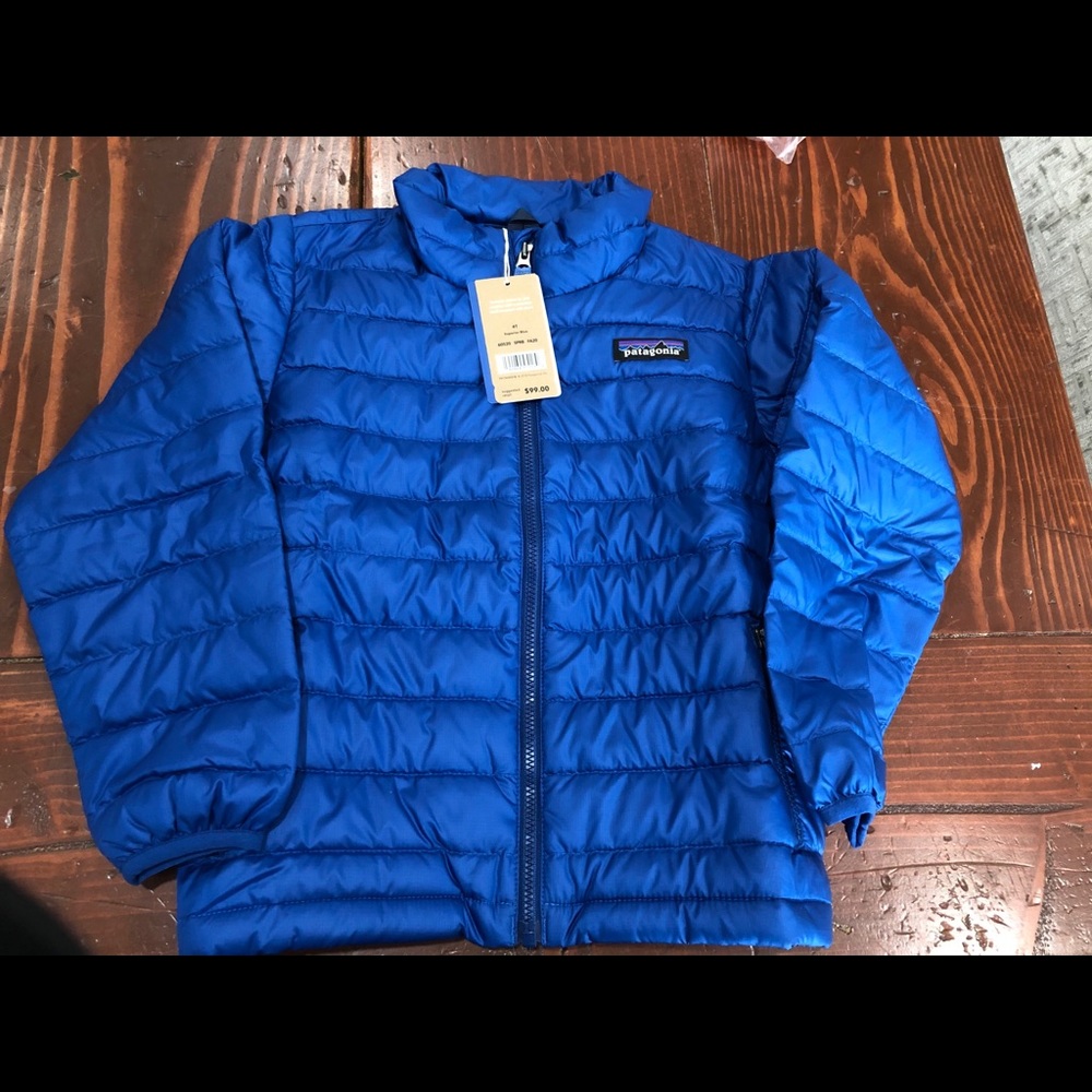 Patagonia Down Sweater Jacket size 4T NWT